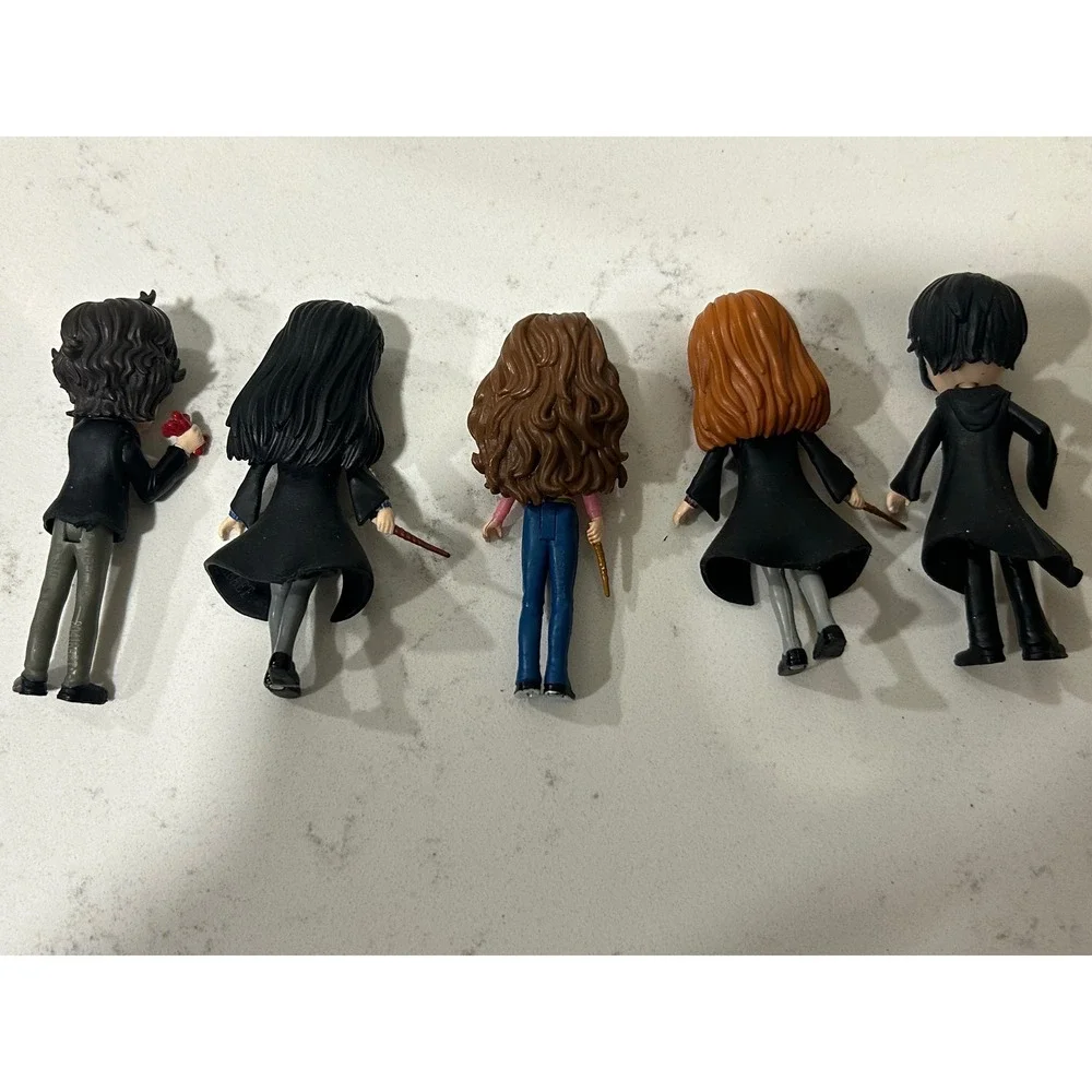 Harry Potter Magical Minis Figure Set Harry Ginny Hermione Cho Blaise 5pc Lot